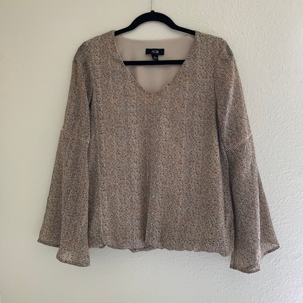 AGB | Patterned Blouse